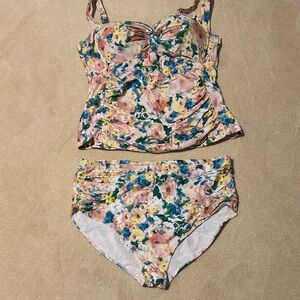 Floral Women's Swim Bra